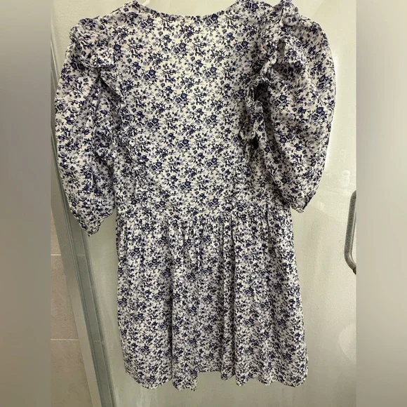 H&M Floral V-Neck Ruffle Dress - Picture 5 of 5